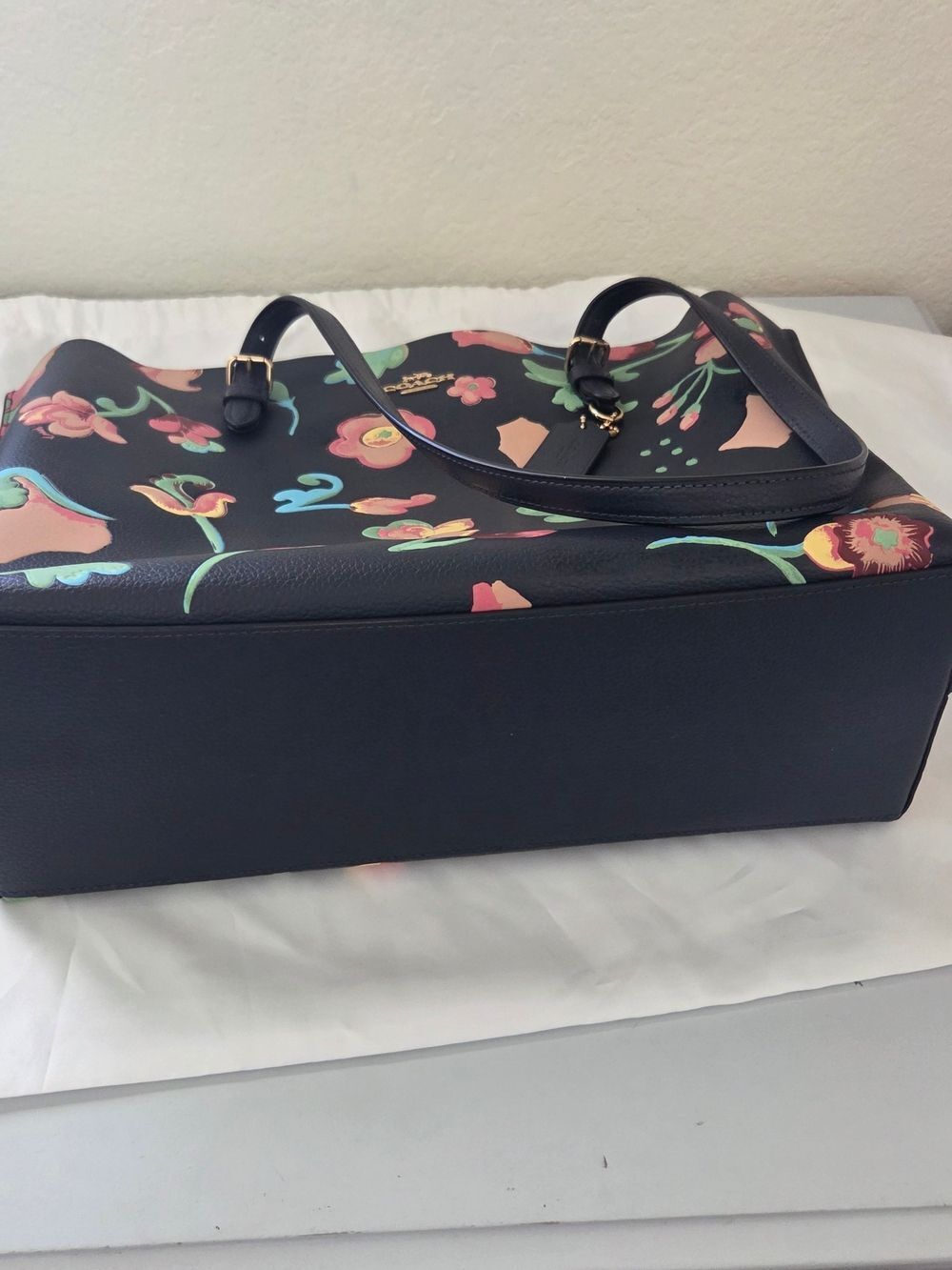Coach Mollie Tote With Dreamy Land Floral Print - Picture 3 of 11